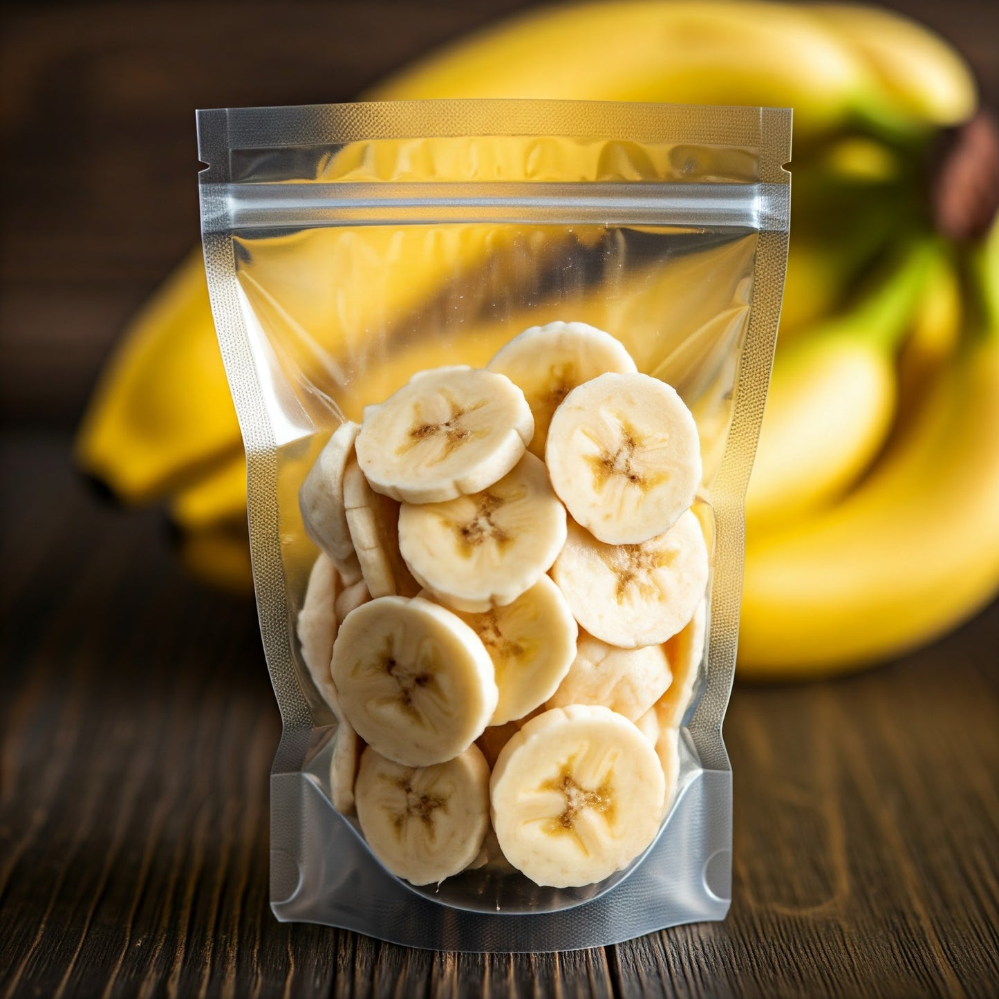 Frystorkad banan